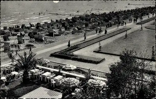 Ak Ostseebad Grömitz in Holstein, Promenade, Strand