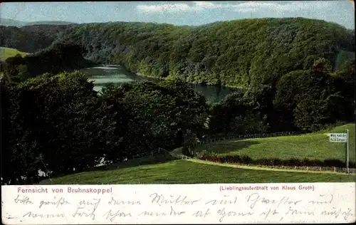 Ak Bruhnskoppel Malente in Ostholstein, Panorama