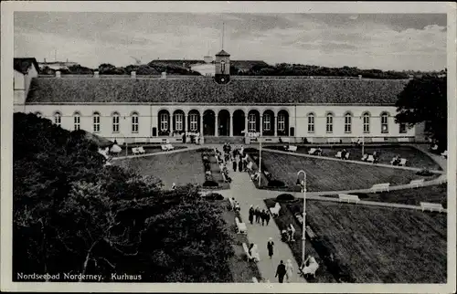 Ak Norderney in Ostfriesland, Kurhaus