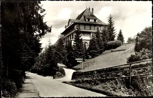 Ak Freudenstadt im Schwarzwald, Kurhaus Teuchelwald