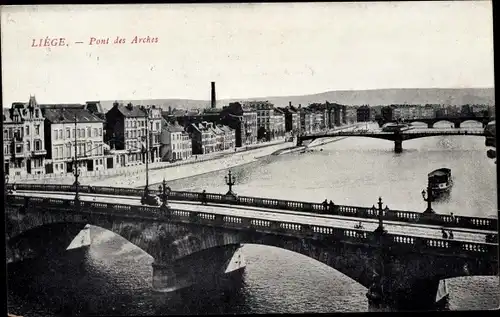 Ak Lüttich Lüttich Wallonien, Pont des Arches