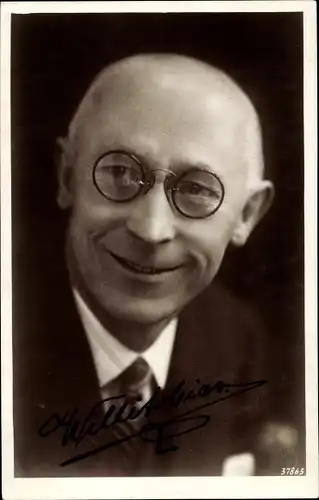 Ak Schauspieler Willi Tobias, Portrait, Autogramm