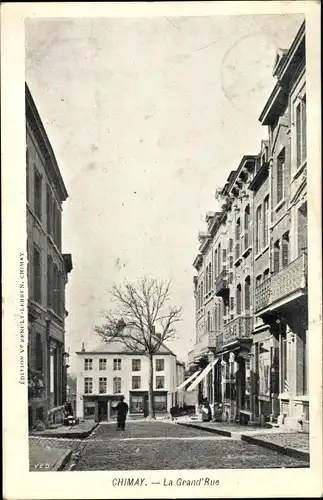 Ak Chimay Wallonien Hennegau, La Grand Rue