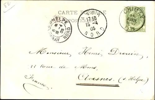 Ak Chimay Wallonien Hennegau, La Grand Rue