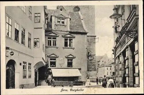 Ak Jena in Thüringen, Burgkeller