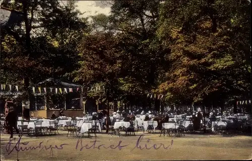 Ak Wiesbaden in Hessen, Restaurant unter den Eichen