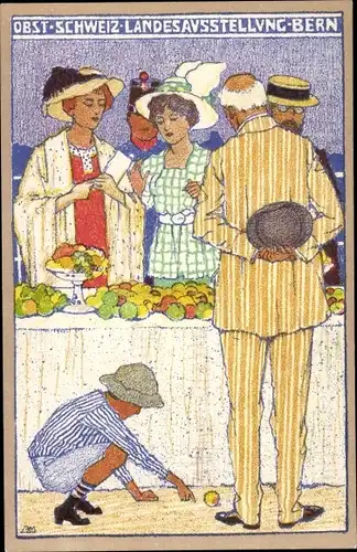 Künstler Ak Bern Stadt Schweiz, Schweizer Landes-Ausstellung 1914, Obst