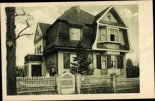 Ak Schleusingen in Thüringen, Villa Dr. med. Fritz Lübke, Königstraße 3