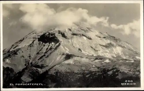 Foto Ak Mexiko, Vulkan Popocatépetl