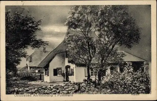 Ak Ostseebad Ahrenshoop Fischland, Wohnhaus, Katen