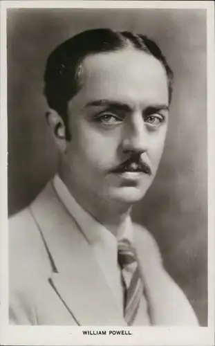 Ak Schauspieler William Powell, Portrait