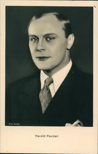 Ak Schauspieler Harald Paulsen, Portrait