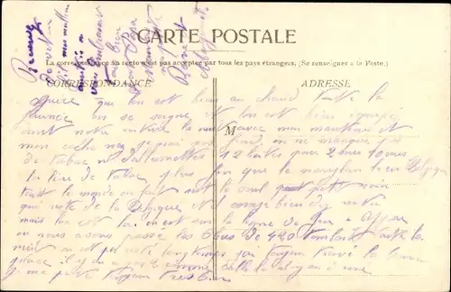 Ak Poperinghe Poperinge Westflandern, Le groupe de l'enfant miracule