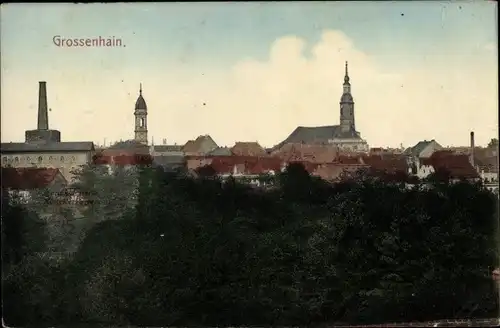 Ak Großenhain Sachsen, Kirchtürme