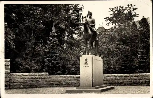 Ak Großenhain Sachsen, Regiments- und Gefallenenehrenmal, 27. Mai 1934, 200-jähriges Bestehen