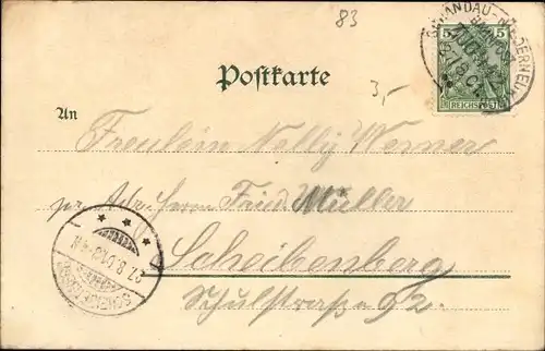 Ak Hohnstein in der Sächsischen Schweiz, Schloss