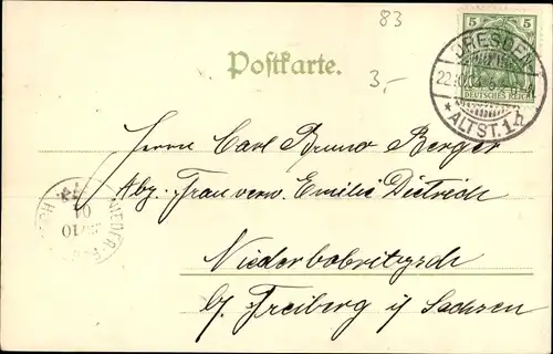 Ak Hohnstein Sächsische Schweiz, Kirchturm, Schloss