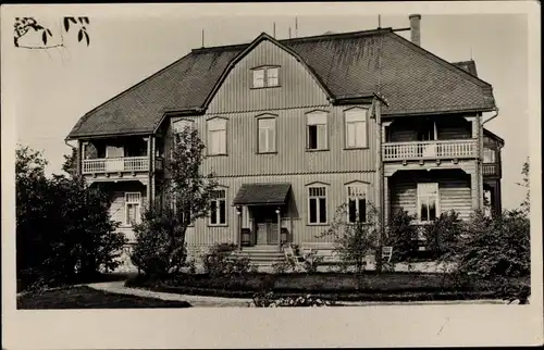 Ak Bad Schandau Sächsische Schweiz, Ferienheim Erwin Hartsch