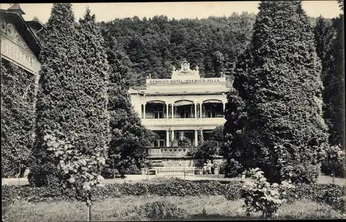 Ak Bad Schandau Sächsische Schweiz, Sendigs Königs-Villa