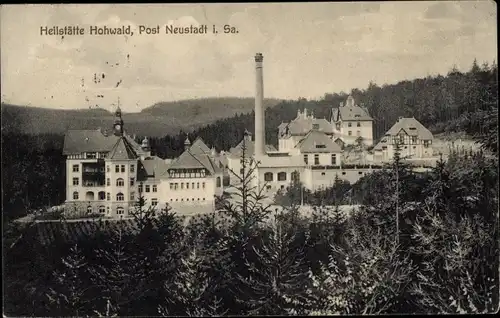 Ak Hohwald Neustadt in Sachsen, Heilstätte Hohwald