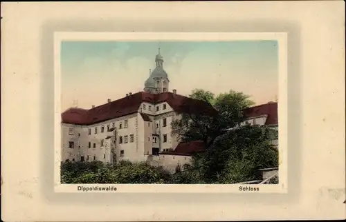 Ak Dippoldiswalde in Sachsen, Schloss