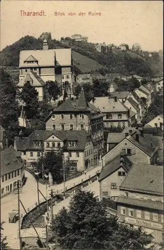 Ak Tharandt im Erzgebirge, Totalansicht