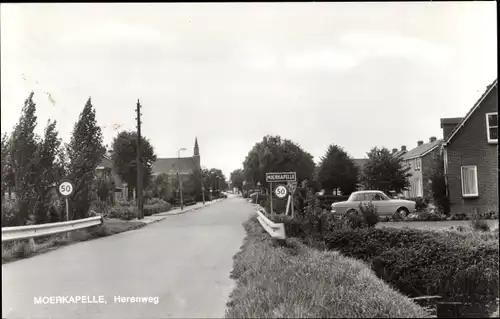 Ak Moercapelle Moerkapelle Südholland, Herenweg