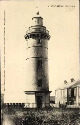 Ak Onival Ault Somme, Le Phare