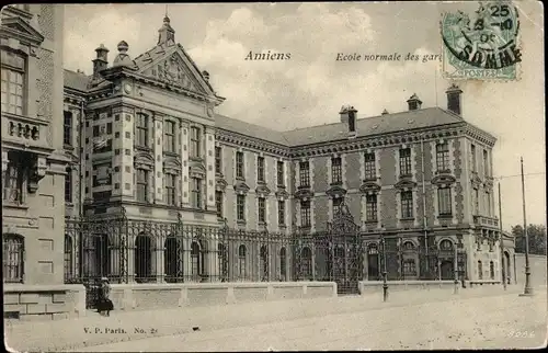 Ak Amiens-Somme, Normale Schule