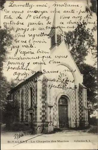 Ak Saint Valéry sur Somme, Die Kapelle der Seeleute