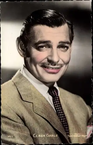 Ak Schauspieler Clark Gable, Portrait