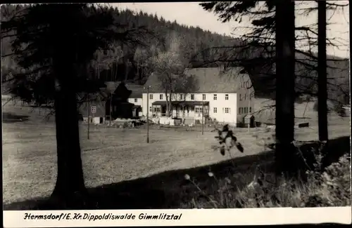 Ak Hermsdorf im Erzgebirge, Gimmlitztal