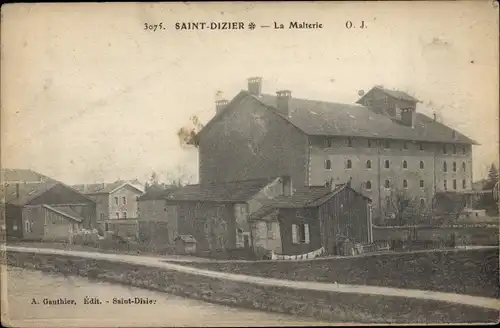 Ak Saint Dizier Haute Marne, La Malterie