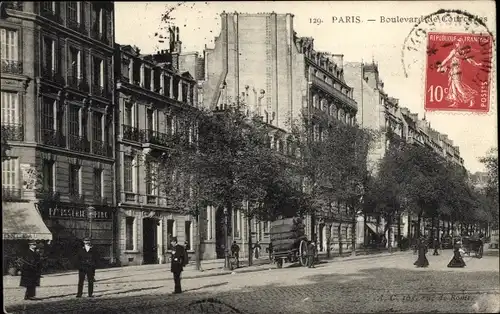 Ak Paris VIII., Boulevard de Courcelles