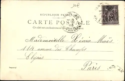 Ak Paris IX., Die Grands Boulevards