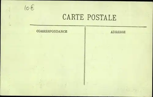 Ak Paris IV., Überschwemmungen 1910, Rue Chanoinesse