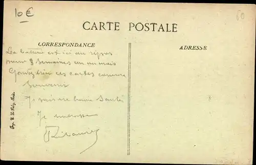 Ak Chepoix Oise, Rue de l’Eglise