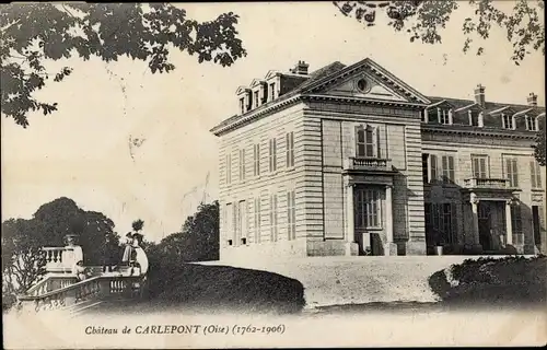 Ak Carlepont-Oise, Schloss