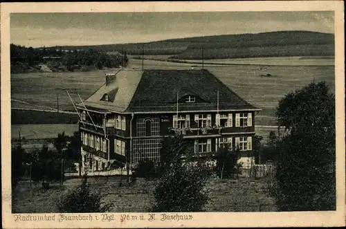 Ak Bad Brambach im Vogtland, Bosehaus