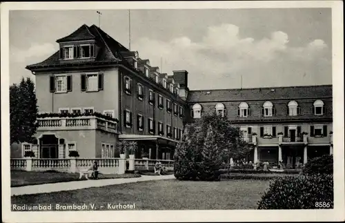 Ak Bad Brambach im Vogtland, Kurhotel