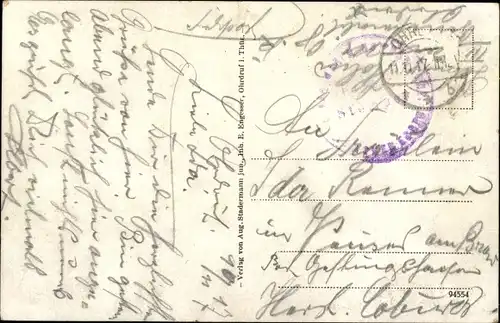 Ak Ohrdruf Thüringen, Totalansicht vom Truppenlager