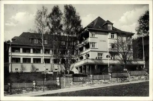 Ak Bad Elster im Vogtland, Kurheim Reichsbahn