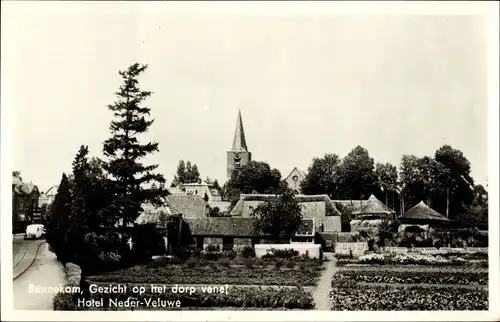 Ak Bennekom Gelderland, Blick auf das Dorf vom Hotel Neder Veluwe