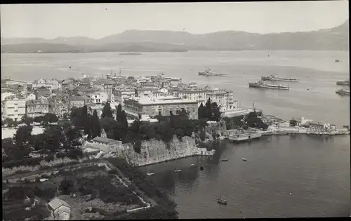 Foto Ak Korfu Griechenland, Panorama