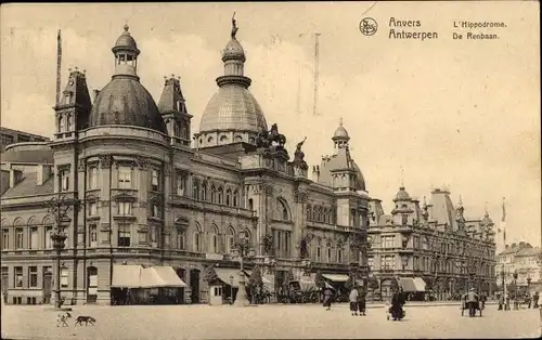 Ak Antwerpen Antwerpen Flandern, Hippodrom