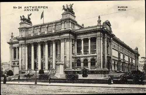 Ak Antwerpen Antwerpen Flandern, Museum