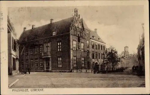 Ak Utrecht Niederlande, Paus-Haus