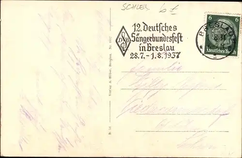 Ak Wrocław Breslau Schlesien, Rathaus