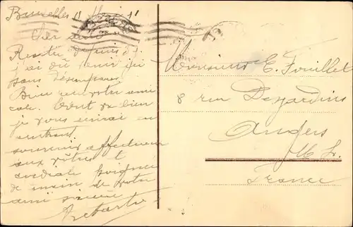 Ak Brüssel Brüssel, Place de Brouckere