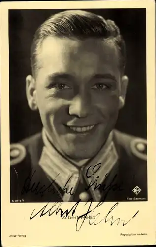 Ak Schauspieler Albert Hehn, Portrait, Autogramm